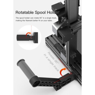 Creality 3D Printer Ender 3 V2 CR-6 SE Rotatable Filament Spool Holder